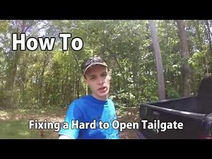 How To: Fixing a Sticky Tailgate Handle