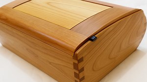 Mastering Dovetail Cuts on Curves: Creating a Beautiful Wooden Box with Invisible Hinges