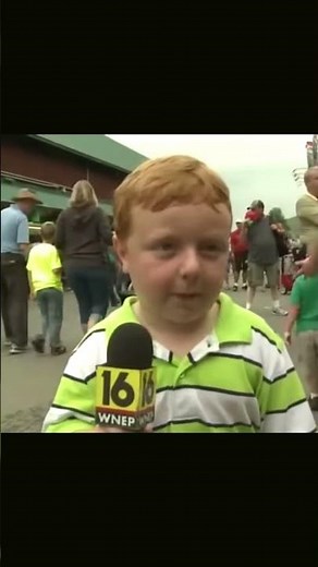 "Apparently" This Kid Has Never Been on Live TV Before 😂