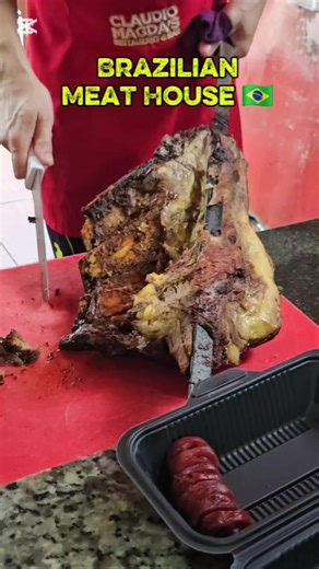 Brazilian Roadside Meat House 🇧🇷 Here for the Meat 🍖 #fyp #viral #chefjasonperu #Meat #Brazilian
