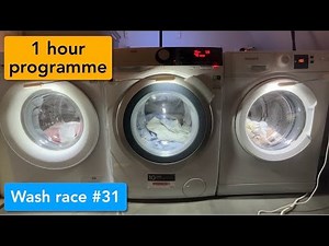 Wash Race #31 | LG vs AEG vs Hotpoint - 1 Hour Programme
