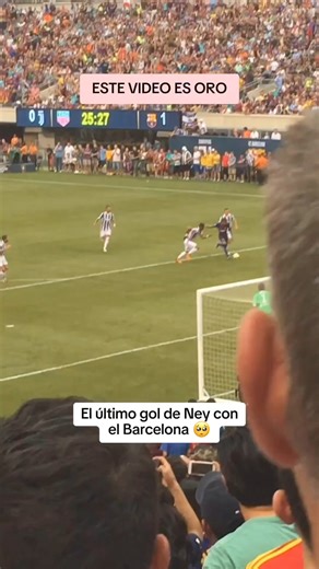 El último gol de Neymar Jr en el Barcelona #barcelona #fcbarcelona #futbol #venasfutboleras #viscabarca | Venas Futboleras