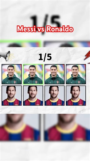 Lionel Messi vs Cristiano Ronaldo 🔥 Ultimate Beat Chant #shorts