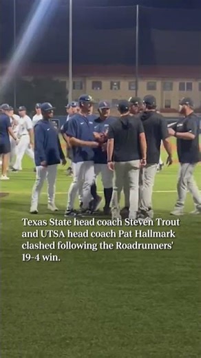 Video shows Texas State, UTSA coaches shove, yell in postgame scuffle