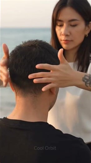 Relaxing Head Massage ASMR 💆‍♂️🙂‍↕️ #asmr #massage