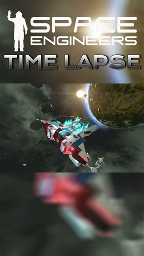 🛰️Building A Scout Ship and Drones - Building A Space Station | Space Engineers Time Lapse PT. 13