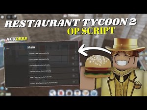 *NEW* Restaurant Tycoon 2 Script | Pastebin 2025