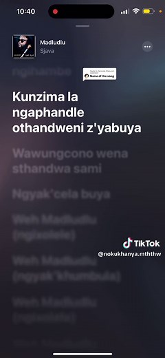 Sjava - Madludlu Lyrics and Meaning