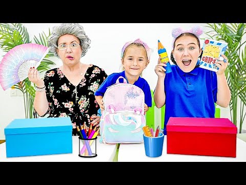 Ruby and Bonnie Back To School Supplies Challenge
