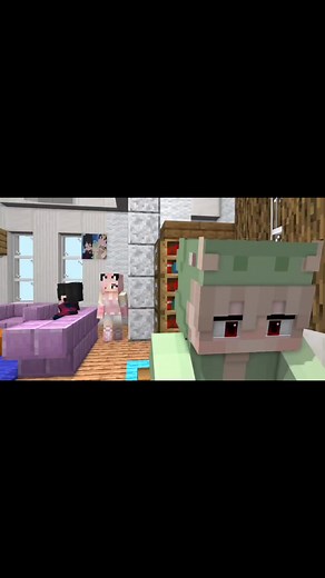 Shut Up Mom Prank in Minecraft Animation