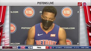 We hear from Tyler Cook after he gets into the starting lineup and puts up 12 points and three rounds for Detroit on Monday. #DetroitBasketball | FanDuel Sports Network Detroit