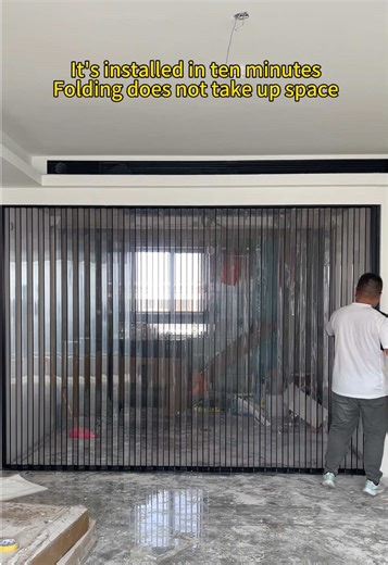 When used as a kitchen door,it can block oil somke, and when used as a balcony door, it can prevent wind and heat insulation.It is suitable for a variety of scenes, and it does not take up space when pushed and pulled,and it can be installed by one person without punching.Global shipping,Customization supported!#madeinchina #foldingdoor #foldingdoorfactory #kitchendoor #balconydoor