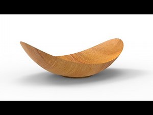 「DESIGN 375」 Wooden Bowl | Solidworks tutorial