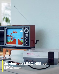 24K views · 376 reactions | Het LEGO Nintendo Entertainment System! Met een interactieve tv in jaren 80-stijl perfect voor echte NES fans en retro-lovers!  https://lego.build/NESReveal | LEGO | Facebook