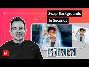 Replace Photo Backgrounds Fast with Adobe Firefly | Adobe Creative Cloud