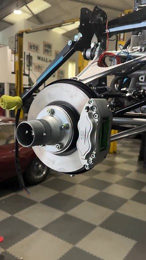 1.3K views · 68 reactions | Upgrading your Jaguar E-Type’s brakes...
