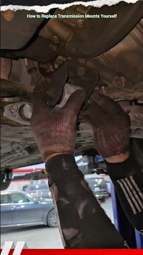 How to Replace Transmission Mounts Yourself #shorts #mechanic #automobile