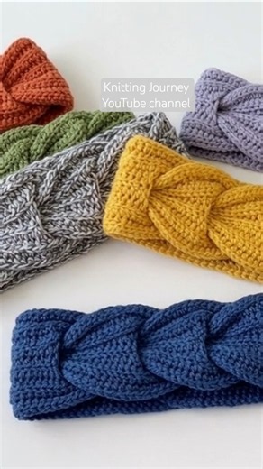 crochet hair band making tutorial video 💓👌