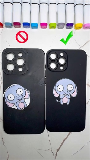 Sticker Deco ✂️ Messy vs. Perfect: Cute Elephant 🐘✨ #PerfectCut #DIY