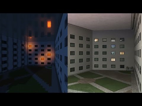 Popular Liminal Spaces Recreated in Minecraft