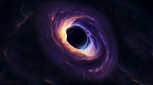 Sci Fi Black Hole Live Wallpaper
