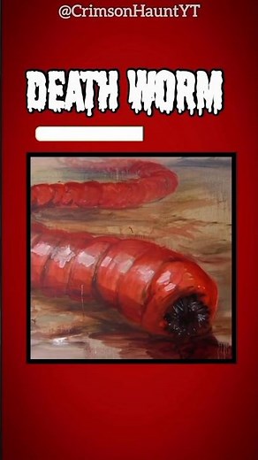 Death Worm of the Gobi Desert #animation #horror #deathworm #gobidesert