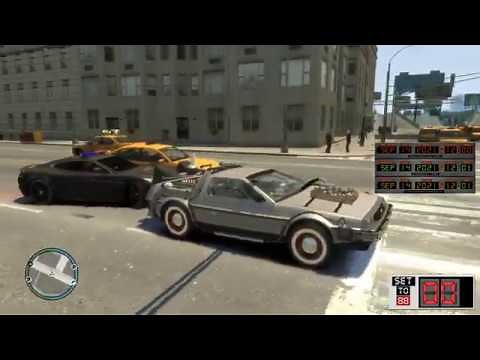 GTA 4 BTTF DeLorean 3