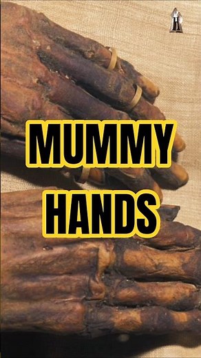 Mummy Hands of Royal Prince Djeptahiufankh