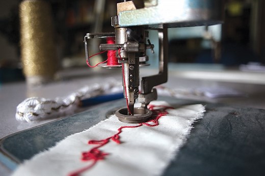 La technique de la broderie machine Cornely • Plumetis Magazine