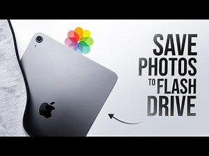 How to Save iPad Photos to Flash Drive (tutorial)