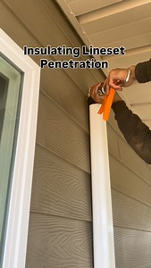 1.7K views · 13 reactions | How do you insulate your penetration. Caulk, foam, or clay? #homecomfort #hvac #minisplitexpress | Mini Split Express | Facebook
