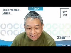 ISACA - Webinar Agustus 2021 - Implementasi COBIT oleh Prof. Richardus Eko Indrajit