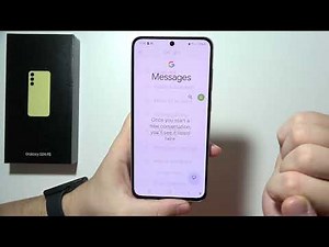 Samsung S24 FE: How to Enable SMS Delivery Reports