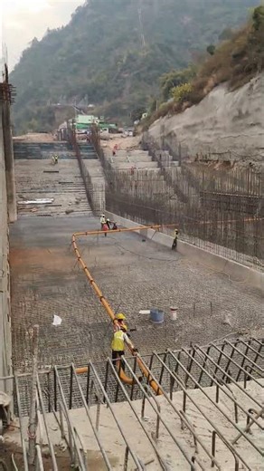 big dam contraction line