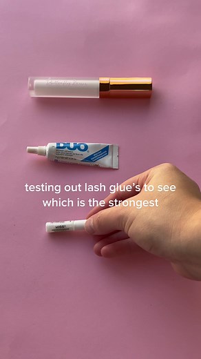 Lash Glue Strength Test: Duo, KISS, or Butterfly Kisses?