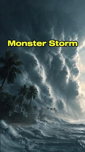 The Monster Storm That Hit 185 MPH #Shorts #naturaldisasters