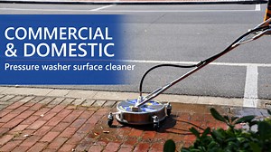 Watch Pressure Washer Surface Cleaner, 18 inch Flat Surface Cleaner on Amazon Live