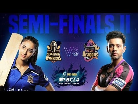 Bengaluru Warriors vs Delhi Dargons 2nd SF Match Full Highlights | Box Cricket League Season-4 2019