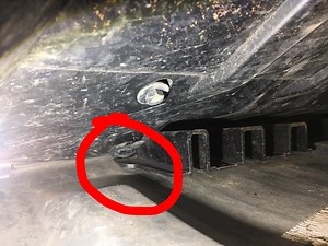 TOPIX Procedure for Front Bumper Lower Tow Eye Cover Removal