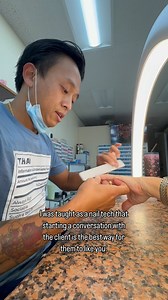 11K views · 672 reactions | Talking is a way for nail techs to connect with their client. * Follow for more content, Thank you for your support. * *Shop with US: No Cap Rejuvenating Foot Cream Available at www.beyondthecream.com, or TikTok Shop @beyondthecream.official * #selfcare #footcream #oil #footfile #nailtech #tutorial #nailart #acrylic #fullset #tapered #nailsoftheday #fashion #tutorial #reel #reels #facebook #nailsalon #podcast #comedy | Minh Thai | Facebook