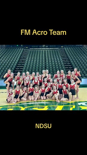 FM Acro Team - NDSU #sanfordortho #fmacroteam #ndsu #fyp #bison #gymnastics #northdakota #gobison #hornsup #rollheard