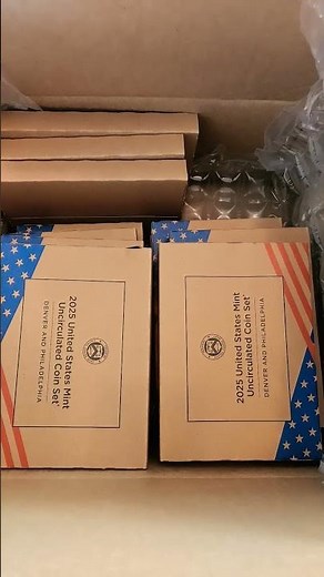 2025 P D Uncirculated Mint Sets Going Fast At The US Mint #coin #usmint #coincollecting #money