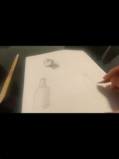 Glass bottle drawing for beginners #viralvideo #drawing #art #sketch #realdrawing #bottleart