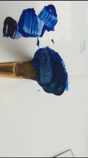 How to make dark blue color #colormixing #shorts #satisfying #darkblue