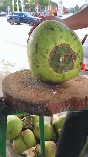 Cutting Green Coconut: A Step-by-Step Guide
