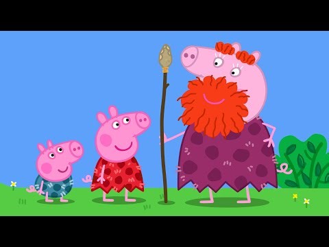 Peppa Pig Plays Stone Age Dress Up! 🐷 | Full Episodes | Cartoons for Kids | 45 Mins