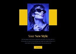 Be unique - Website Template by Nicepage