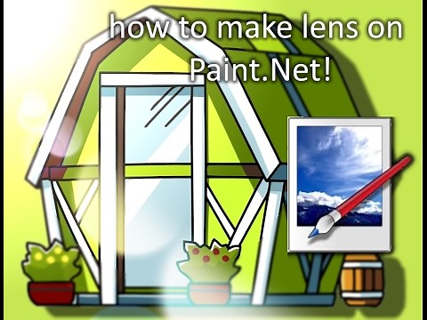 how to make Lens Flare in Paint.net! (no Plugins.)