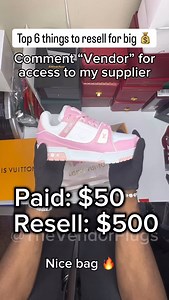 Top 6 things to resell | Comment “Vendor” for access to my suppliers . . #jewelry #moissanite #reselling #diamonds #reseller #icedoutwatch #moissanitewatch #resellingcommunity #method #moneymethod #wifimoney | Vendor Plugs