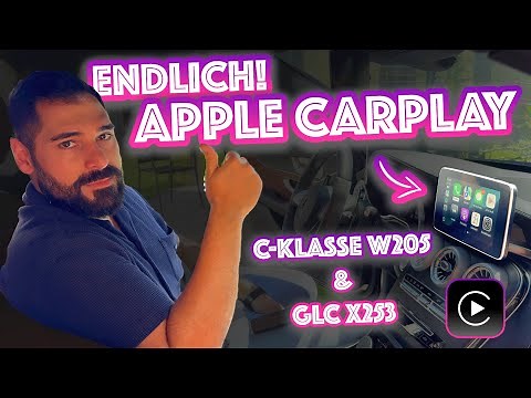 FINALLY! APPLE CARPLAY in the C-Class W205 & GLC X253
